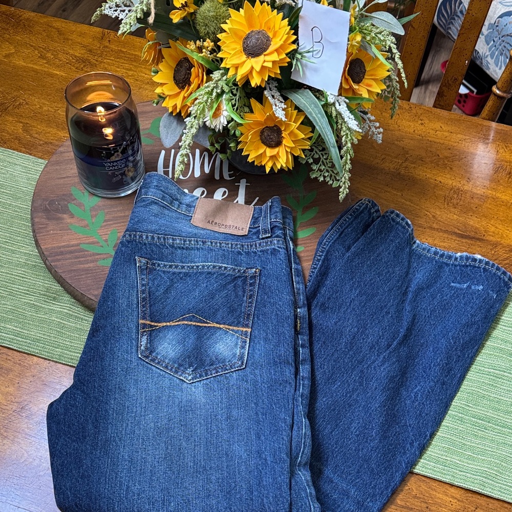 Aeropostale Slim Fit Blue Jeans